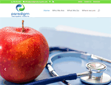 Tablet Screenshot of paradigmnaturopathic.com